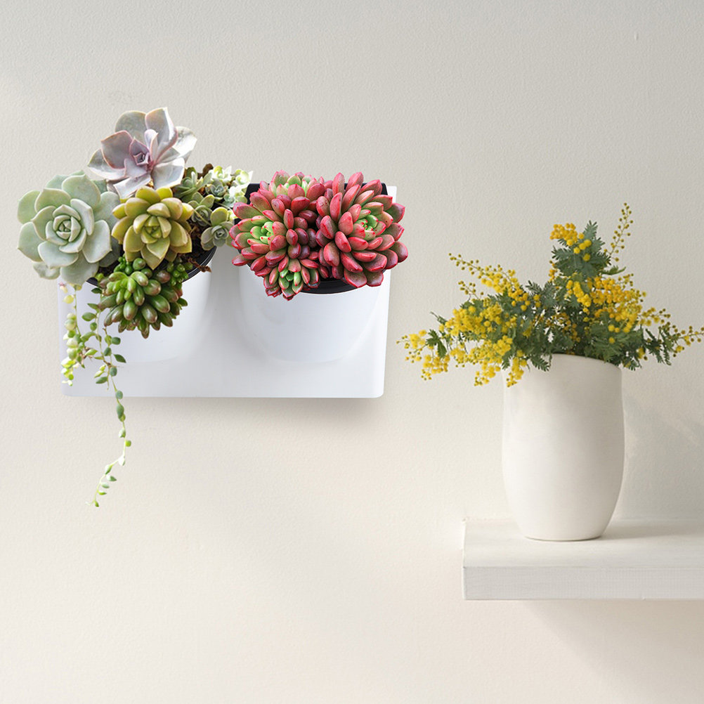 Self-Watering Planter - Self Watering Flower Pot Plastic Violet