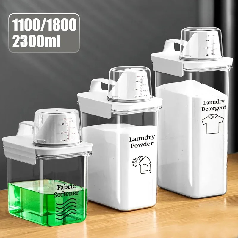 Fertilizer Dispenser - 1PCS Refillable Laundry Detergent Dispenser Powder