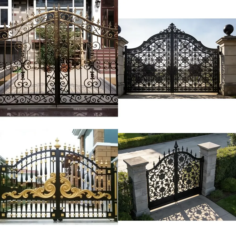 Gardening Tools China - 2026 Decorative Wrought Iron Galvanized Security