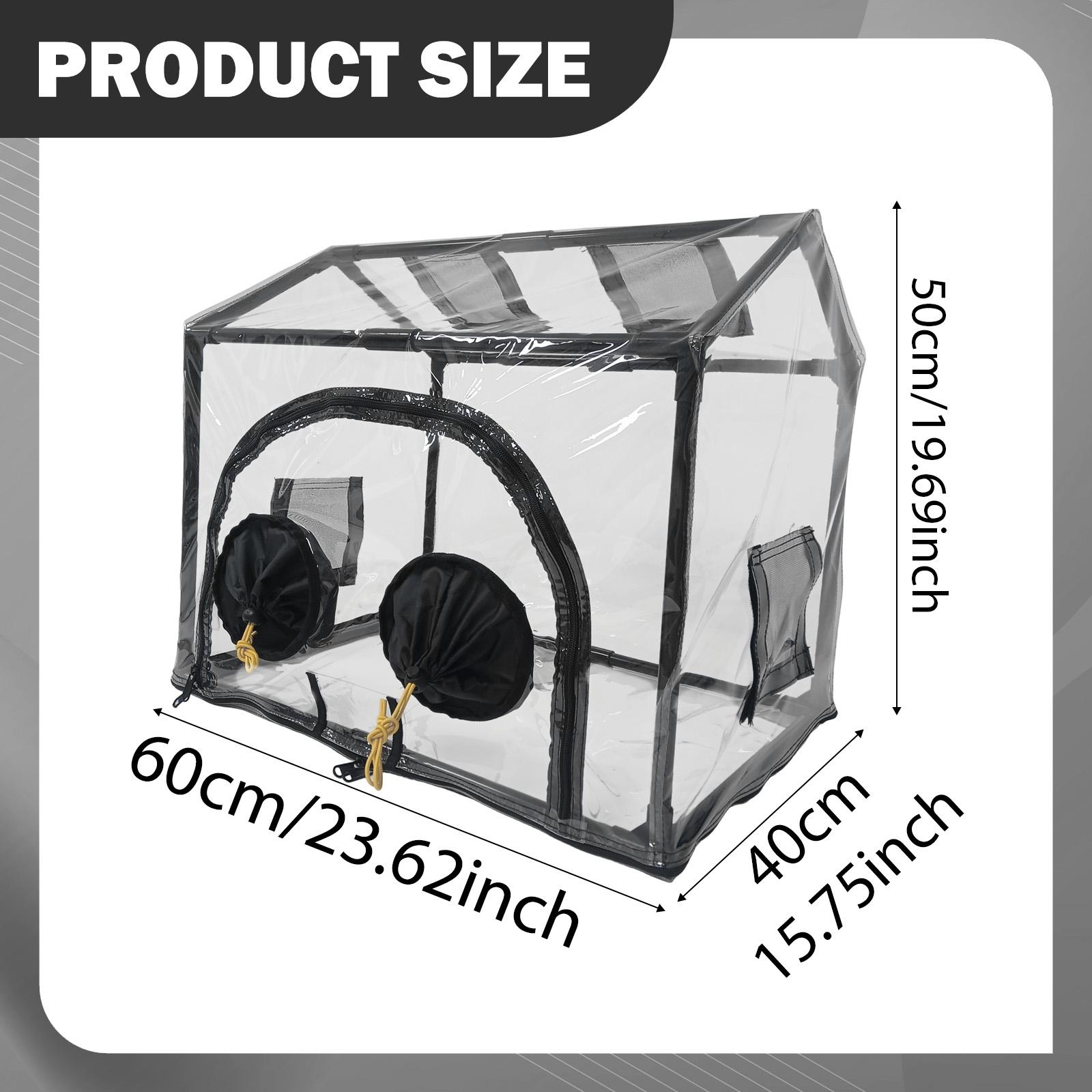 Greenhouse Mini Indoor - Mushroom Growing Equipment Transparent Cover Garden