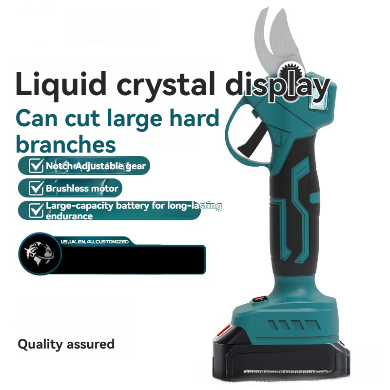 Gardening Tools Cutter - Rechargeable Lithium Battery Electric Pruning Shears