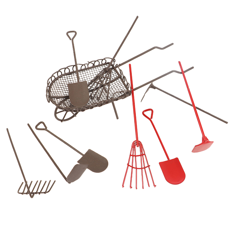 Gardening Tools China - 1/12 Dollhouse Simulation Garden Tools Kit
