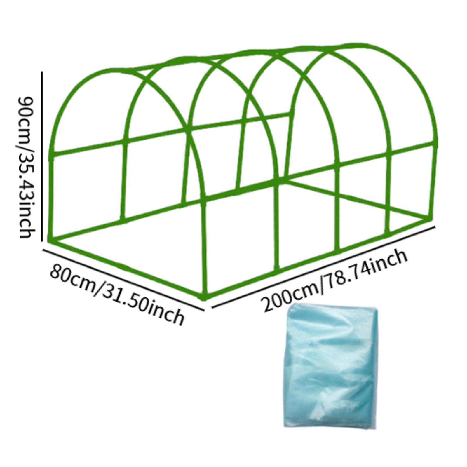 Greenhouse Mini Indoor - Greenhouse Kit with Iron Pipe Frame