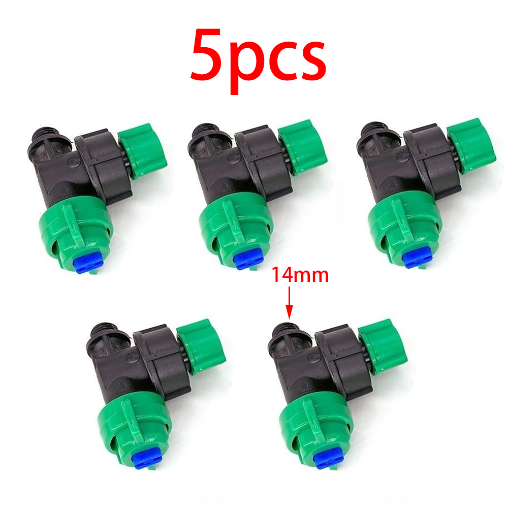 Gardening Tool Diy - 5pcs Spray Tube Fittings Pipe Clamp,