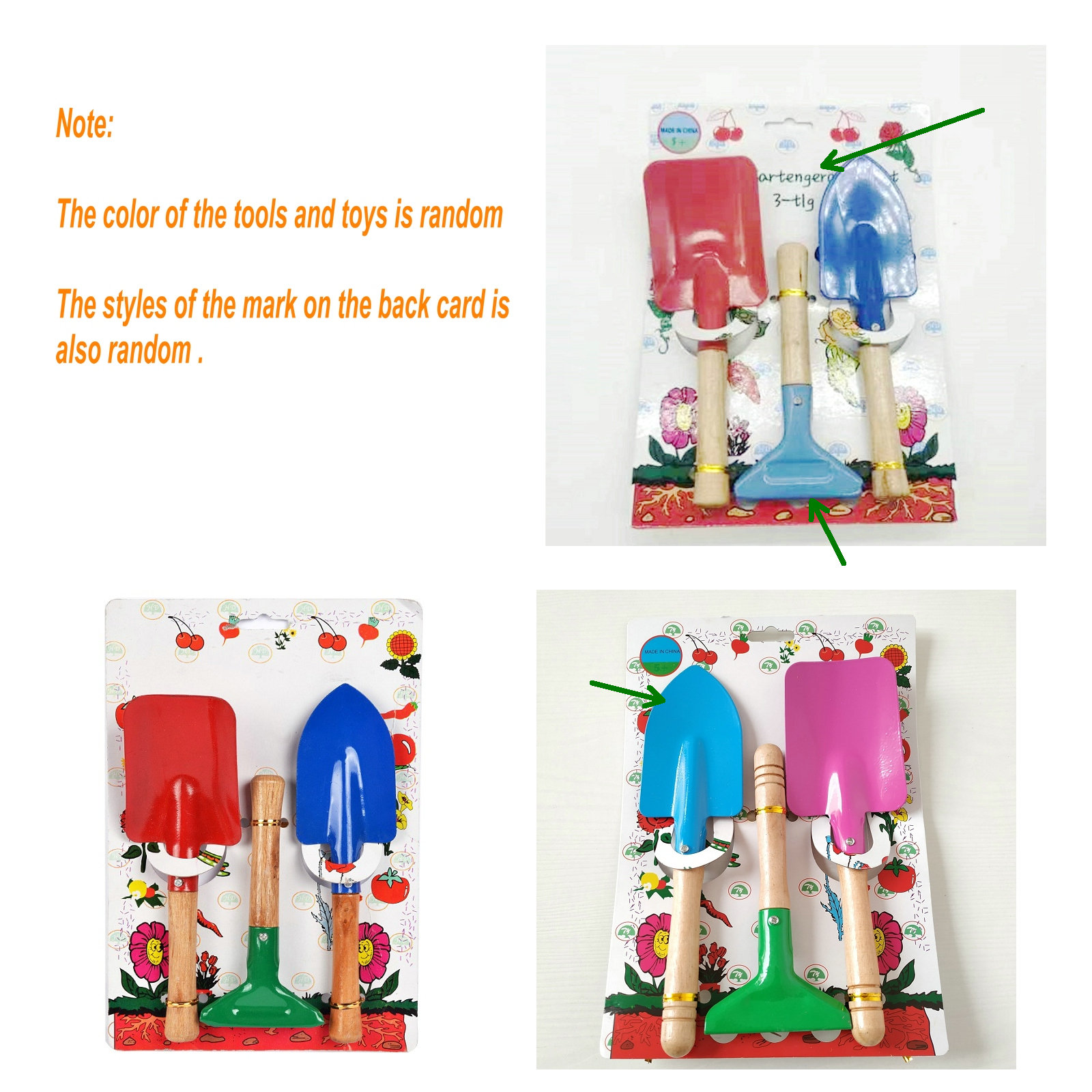 One set three pieces Camping a - огляд і ціна Gardening Tools Toys