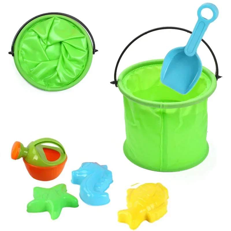 Beach Sand Bucket Toy  Collaps - огляд і ціна Gardening Tools Toys