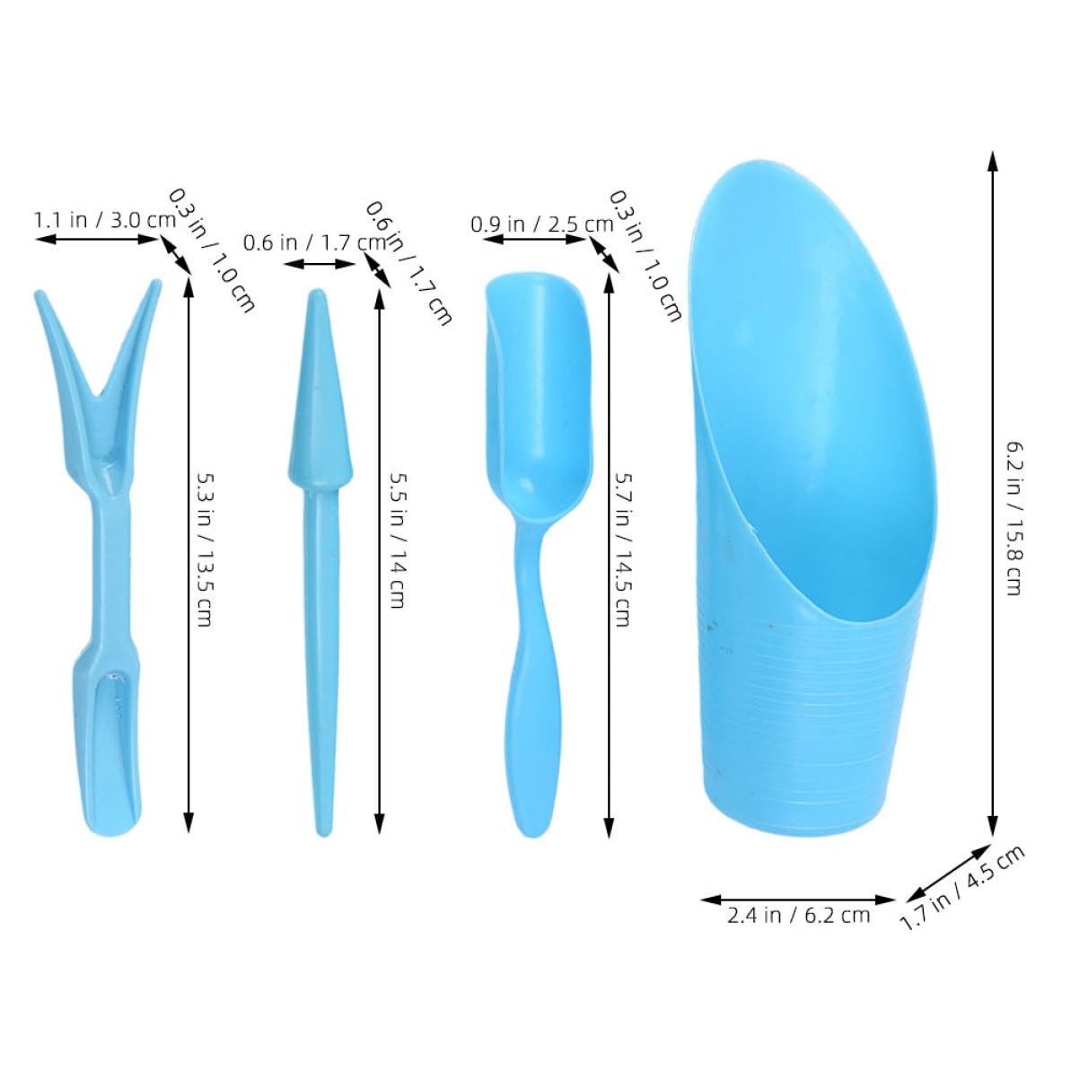 4pcs/set, Plastic Durable Buck - огляд і ціна Gardening Tools Bundle