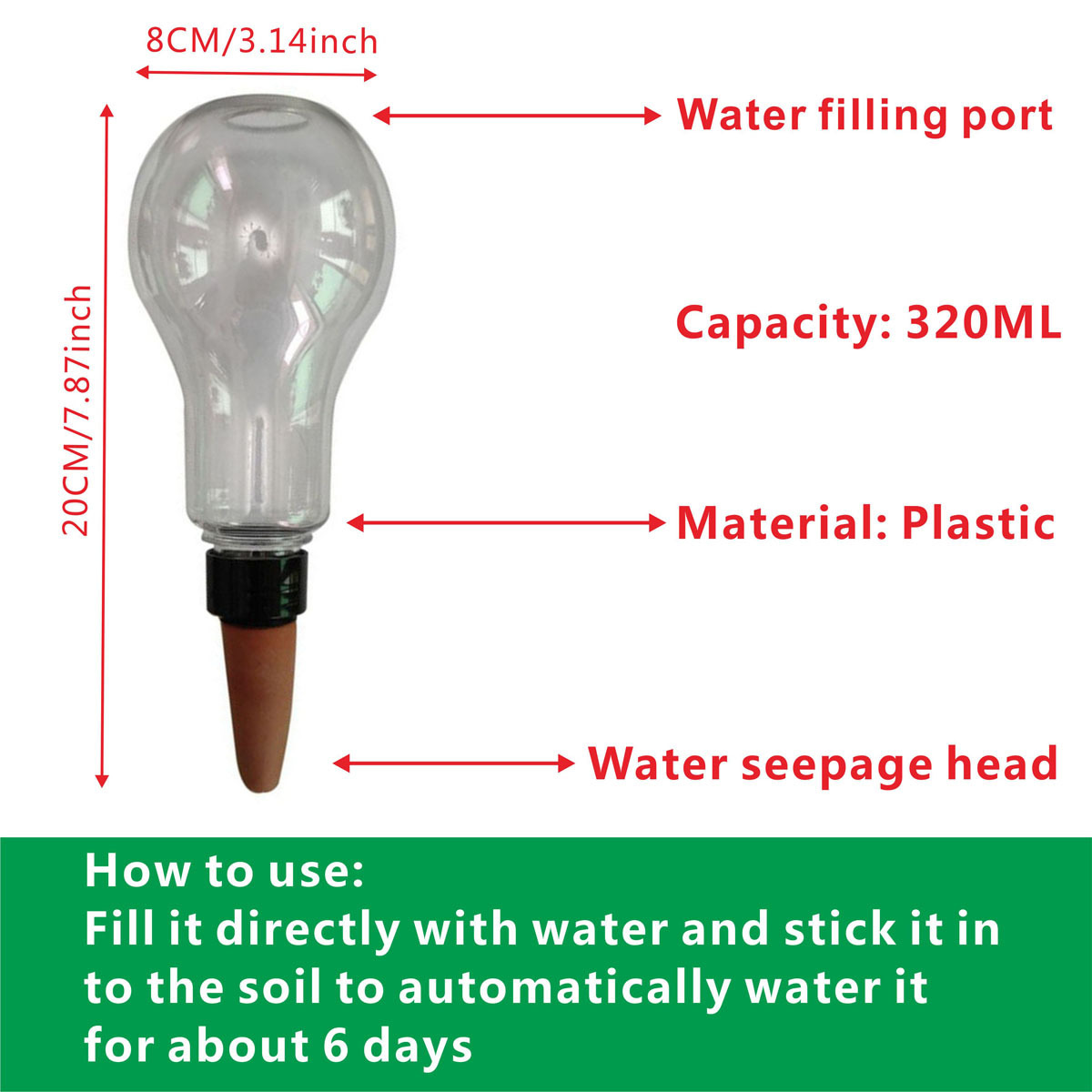 Garden Automatic Watering Tool - огляд і ціна Gardening Tool Diy