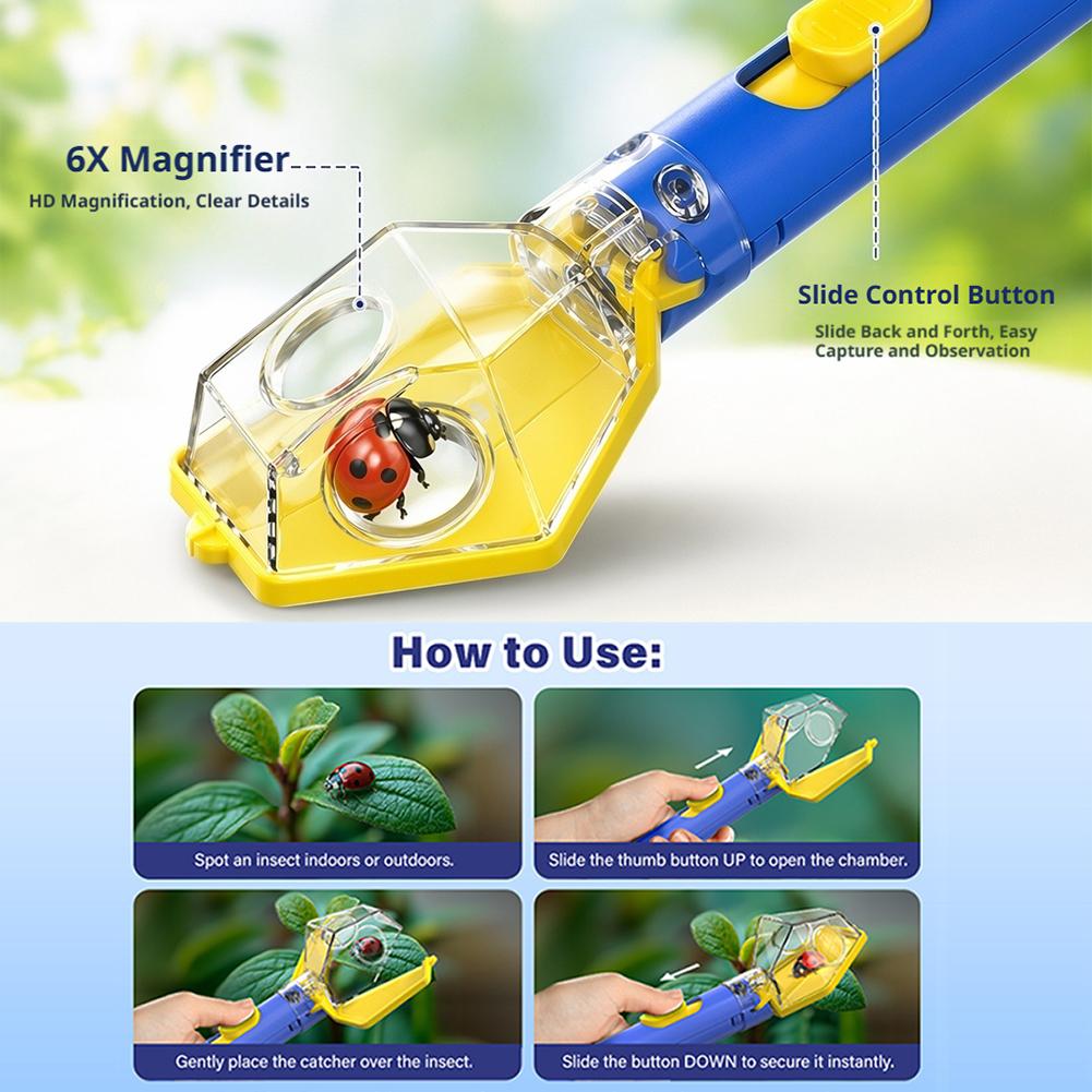 Handheld Insect Catcher Viewer - огляд і ціна Gardening Tools For Toddlers