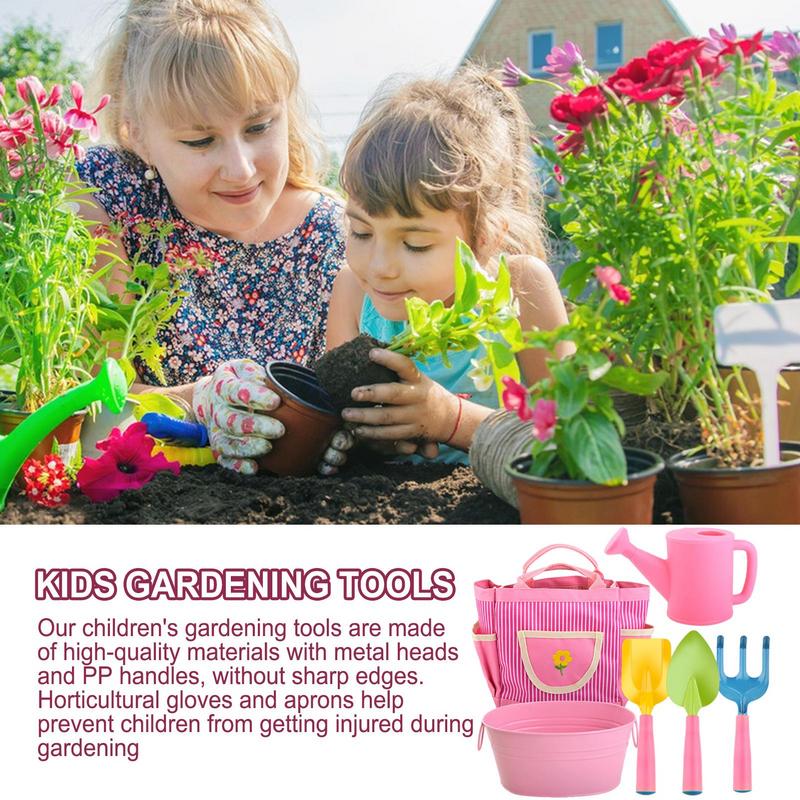 Kids Gardening Tool Set 6X Bac - огляд і ціна Gardening Tools For Toddlers