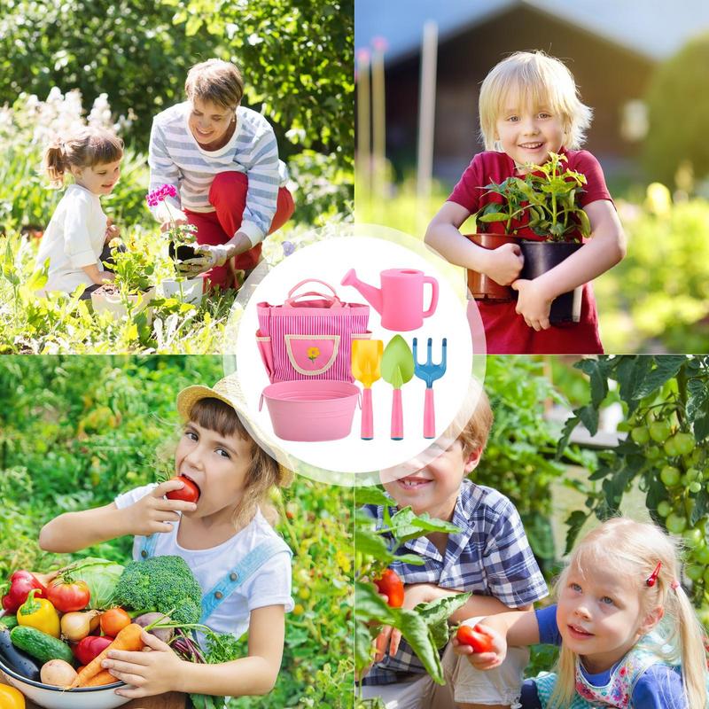 Kids Gardening Tool Set 6X Bac - огляд і ціна Gardening Tools For Toddlers