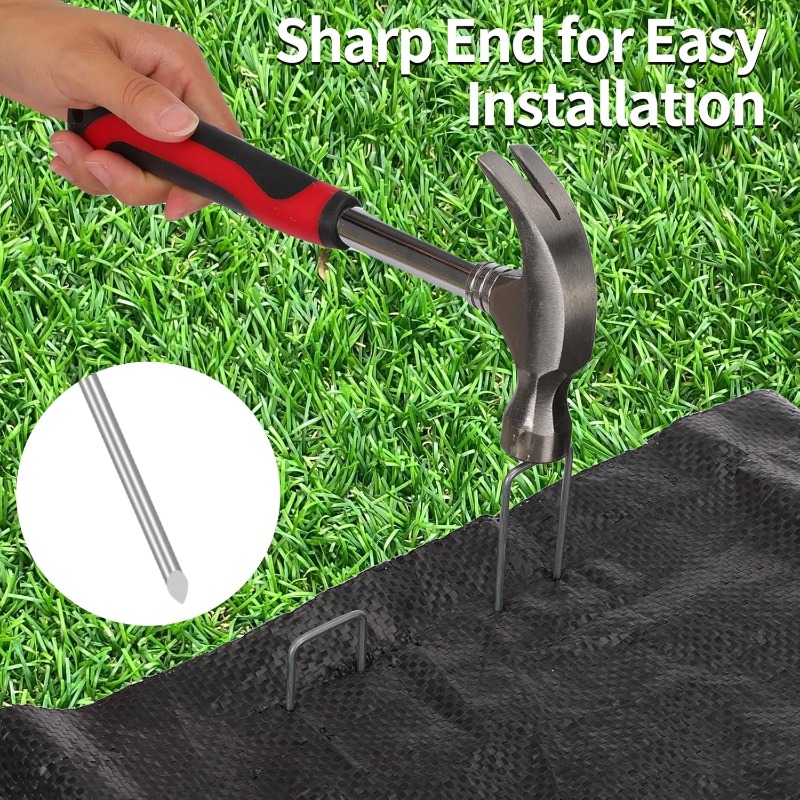 10 Pcs U-shaped Garden Nails A - огляд і ціна Gardening Tools Used