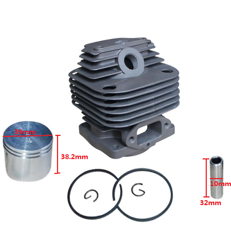 39mm CYLINDER PISTON KIT FIT F - огляд і ціна Gardening Tools Grass Cutter