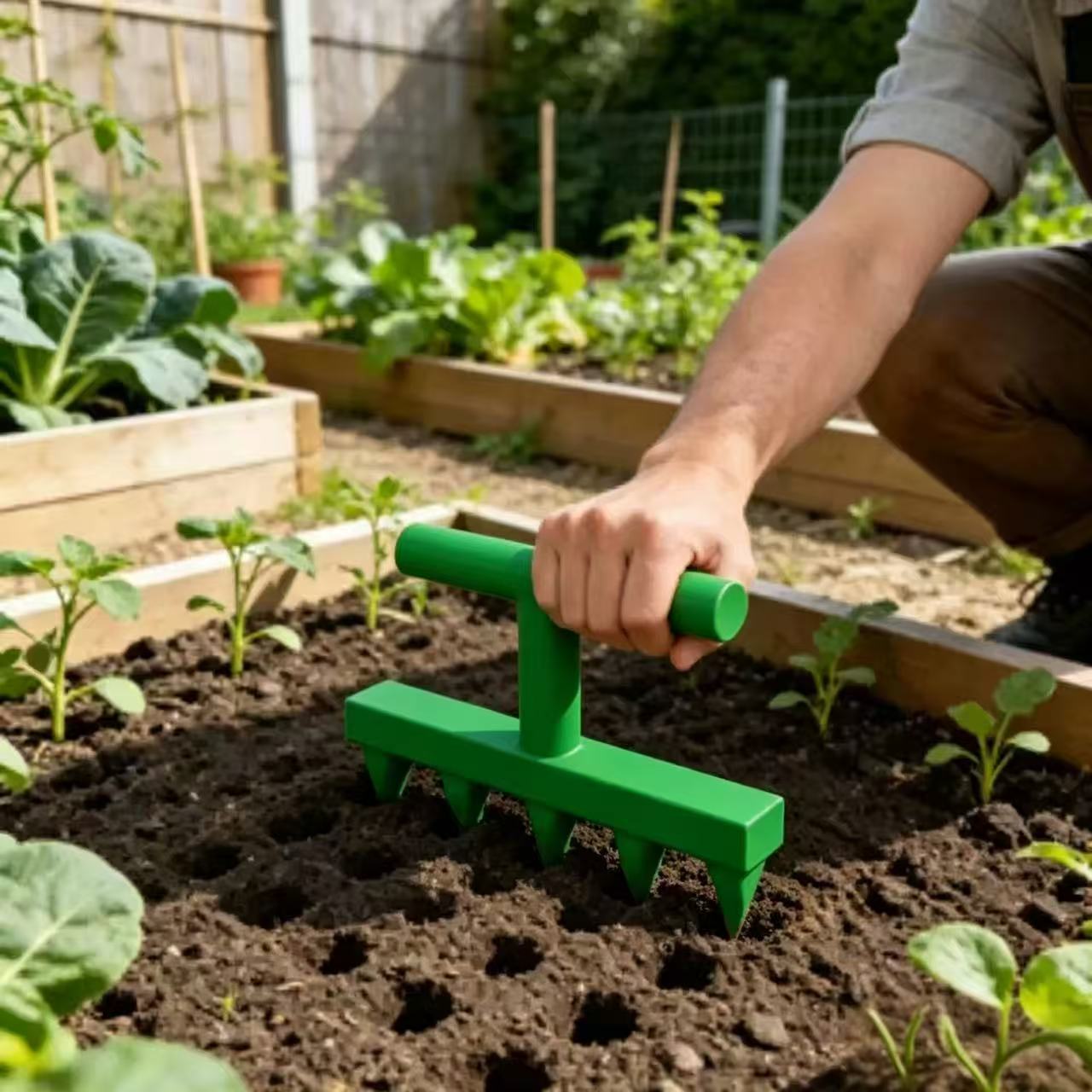 Horticultural perforation seed - огляд і ціна Fertilizer Dispenser
