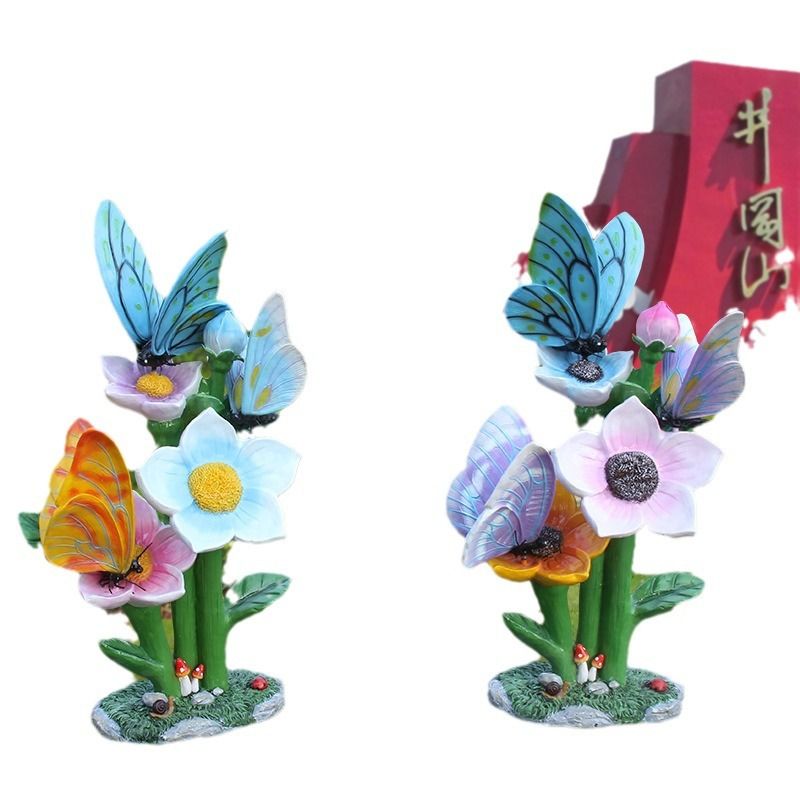 Outdoor butterfly flower sculp - огляд і ціна Gardening Tools Sketch