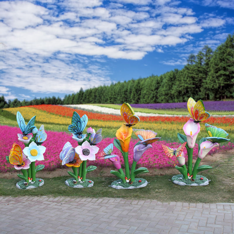 Outdoor butterfly flower sculp - огляд і ціна Gardening Tools Sketch