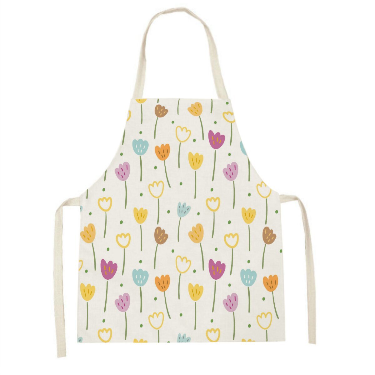 Pink tulip kitchen apron Clean - огляд і ціна Gardening Tools Pink