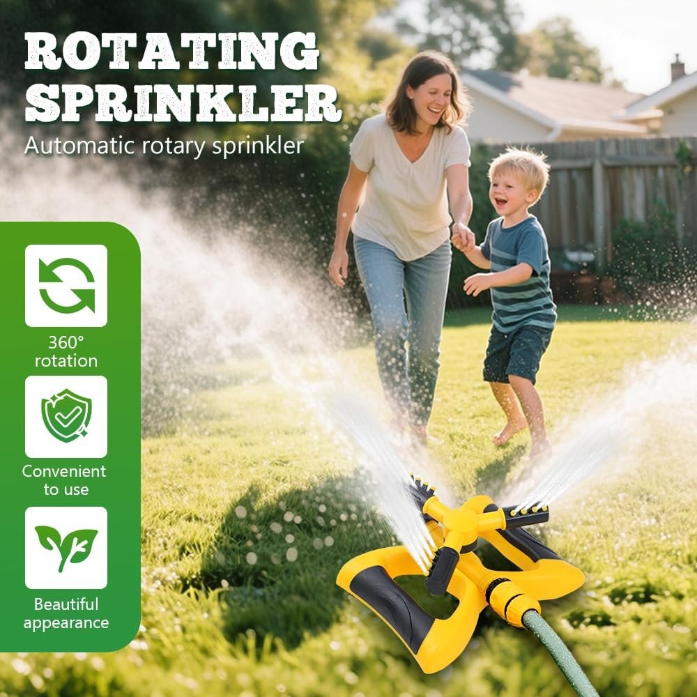 360-Degree Automatic Rotating  - огляд і ціна Gardening Tools Water