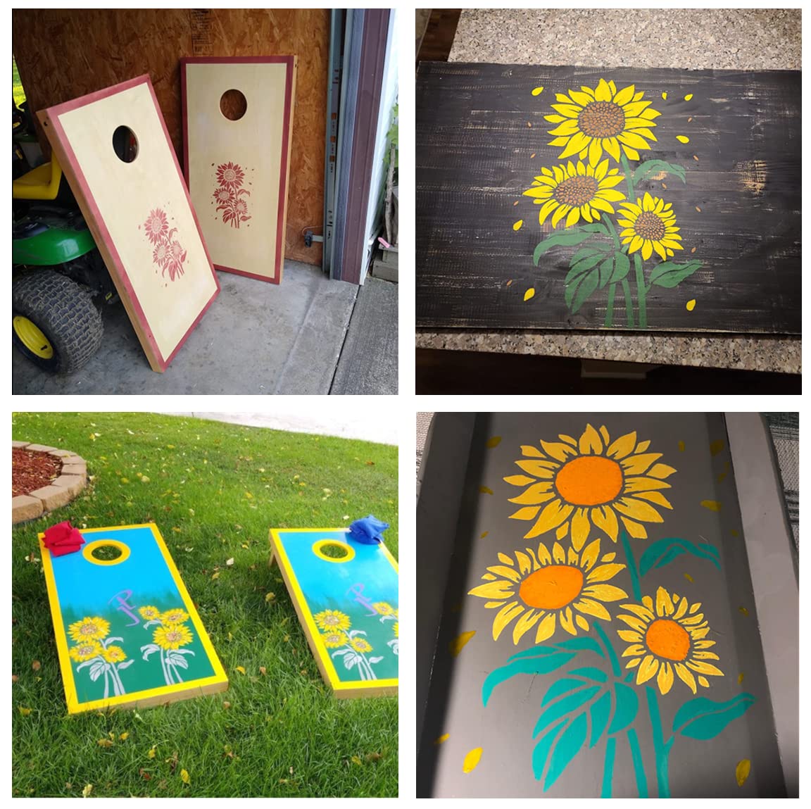A4 Size Reusable DIY Sunflower - огляд і ціна Gardening Tools Sketch