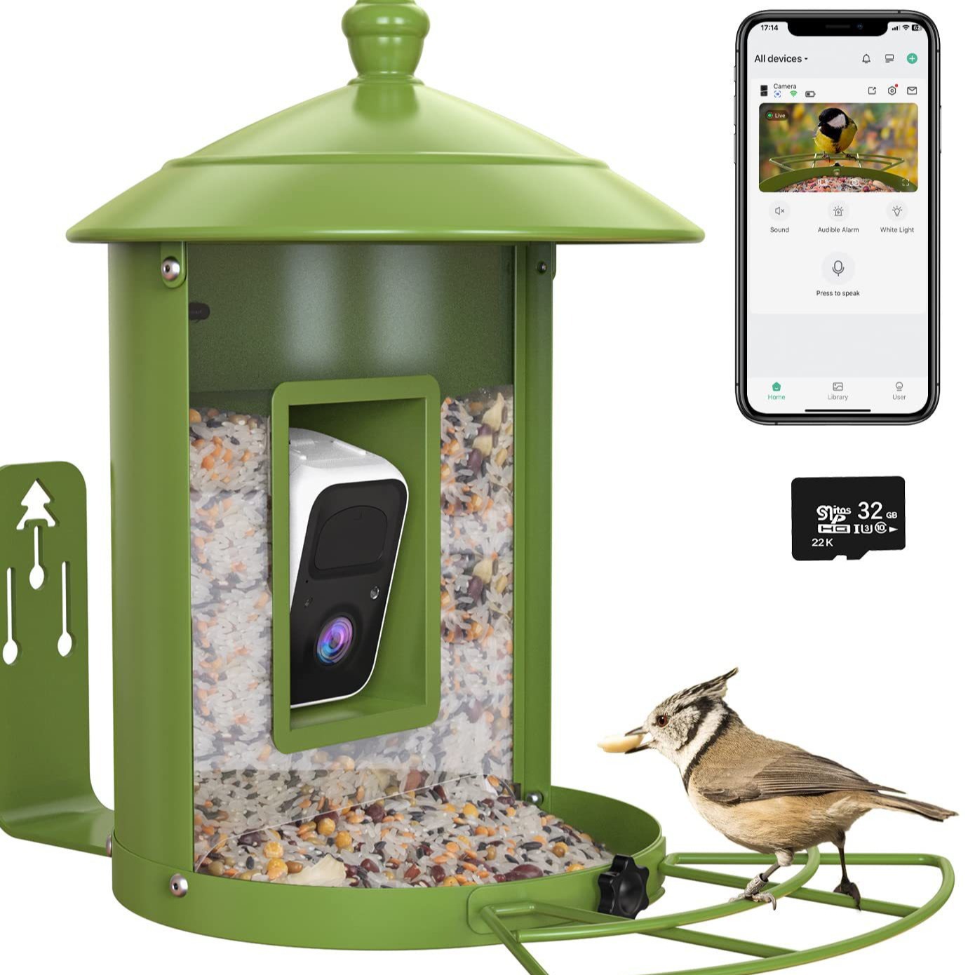 AI intelligent bird feeder wit - огляд і ціна Gardening Tools With Definition