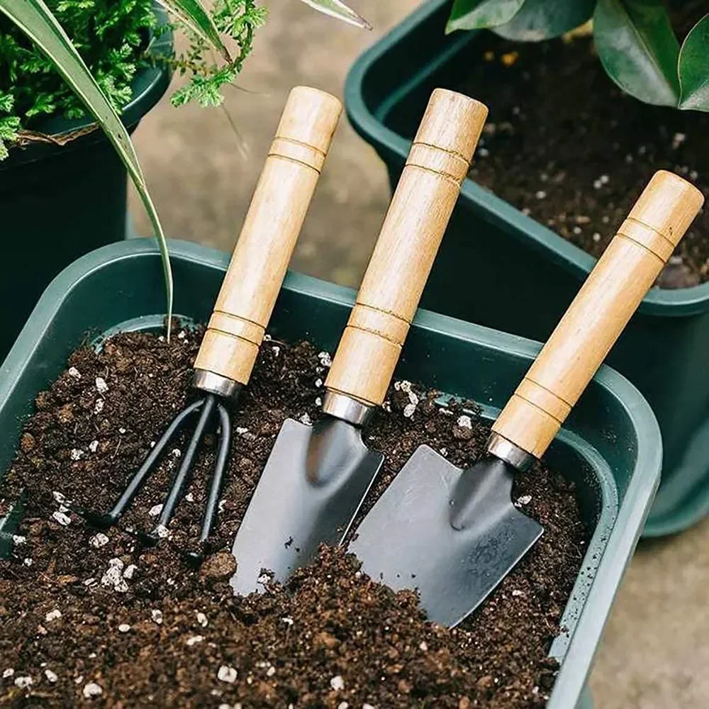 3Pcs/Set Mini Garden Tool Set  - огляд і ціна Gardening Tools Bundle