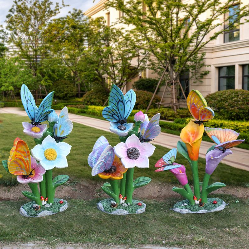 Outdoor butterfly flower sculp - огляд і ціна Gardening Tools Sketch