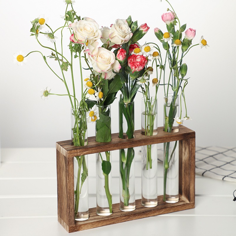 5-Tube Glass Hydroponic Plante - огляд і ціна Self-Watering Planter