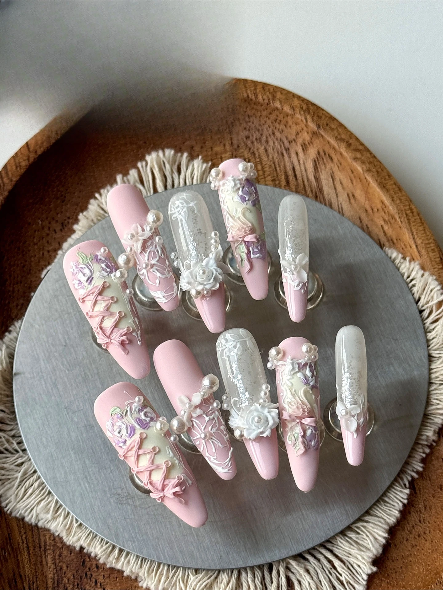 Nail Art Wearing Nail Three-di - огляд і ціна Gardening Tools Pink