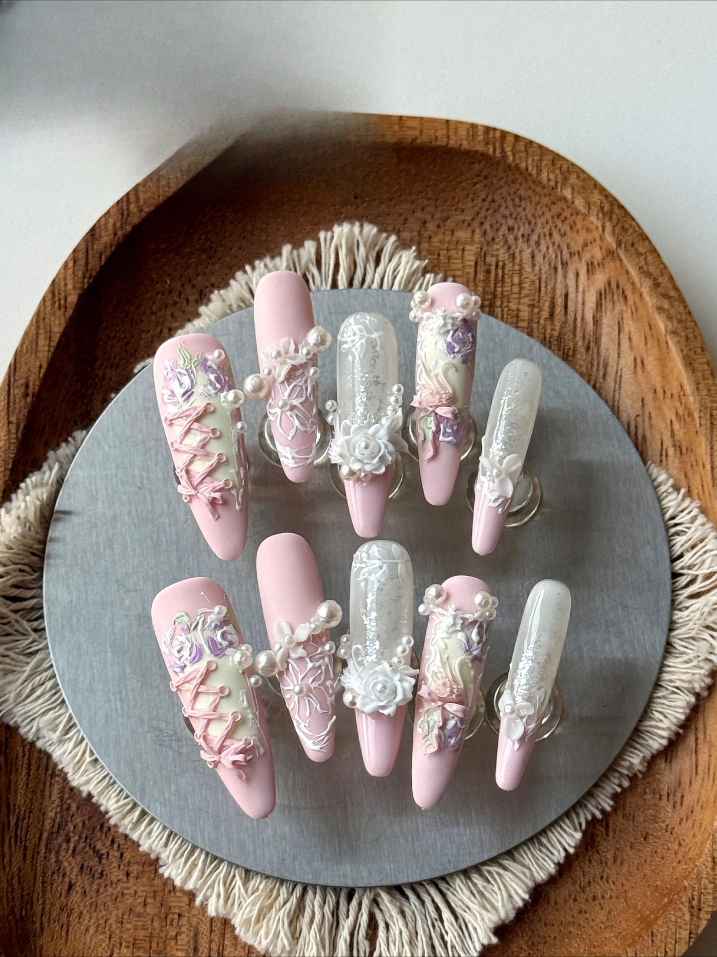 Nail Art Wearing Nail Three-di - огляд і ціна Gardening Tools Pink