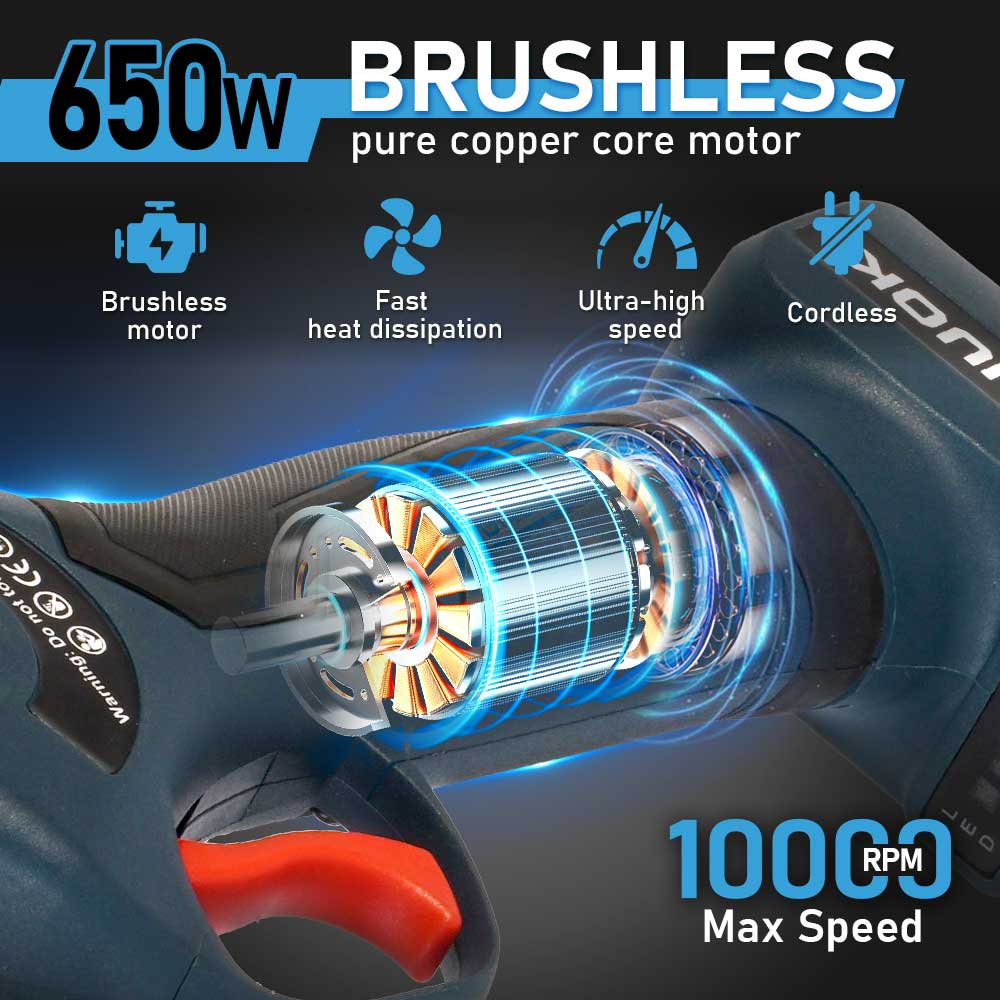 SNUOK 12V Brushless Electric P - огляд і ціна Gardening Tool Diy