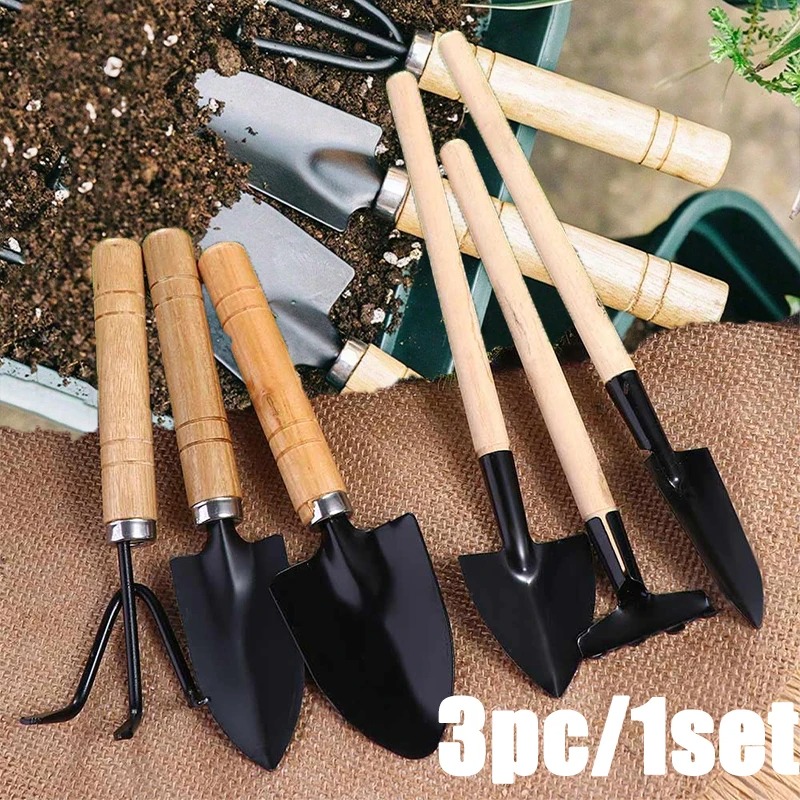 3PC/1Set Mini Gardening Tools  - огляд і ціна Gardening Tools Bundle