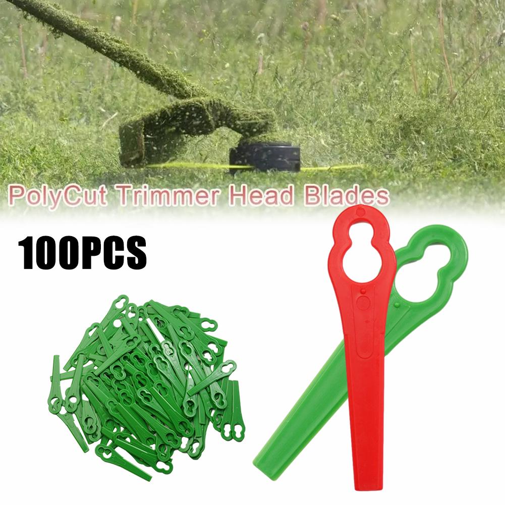 100PCS Plastic Grass Trimmer R - огляд і ціна Gardening Tools Grass Cutter