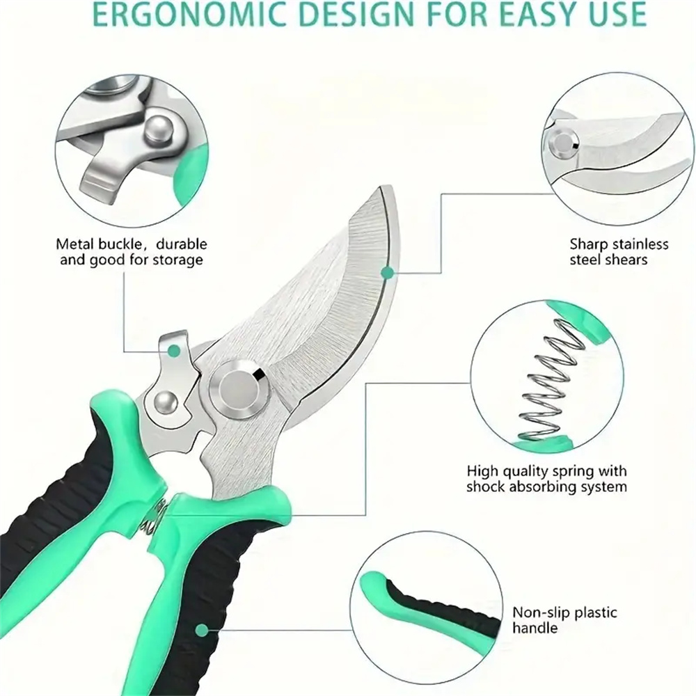 Bypass Pruner Stainless Steel  - огляд і ціна Gardening Tools Cutter