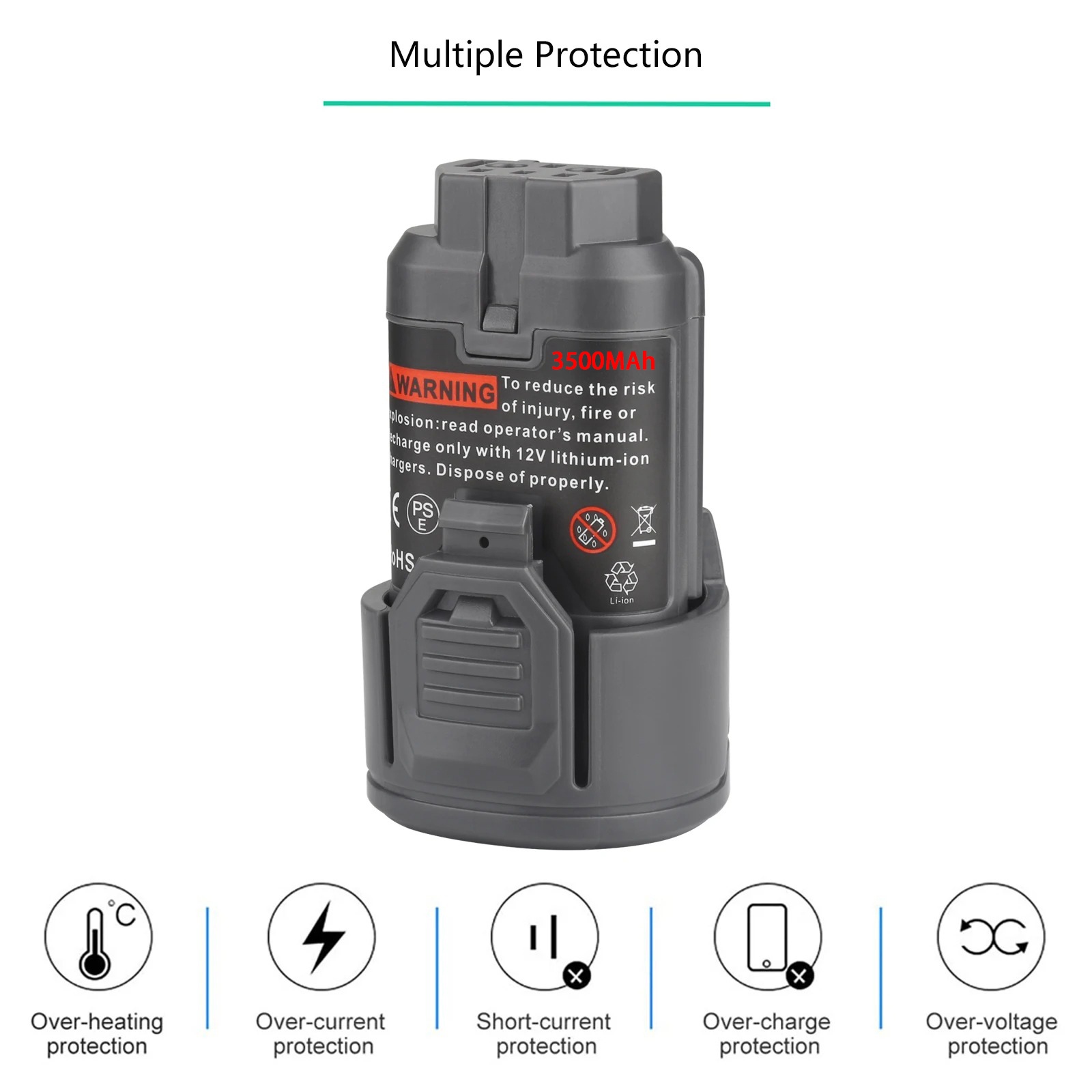for AEG 12V battery 3.5Ah lith - огляд і ціна Gardening Tools Used