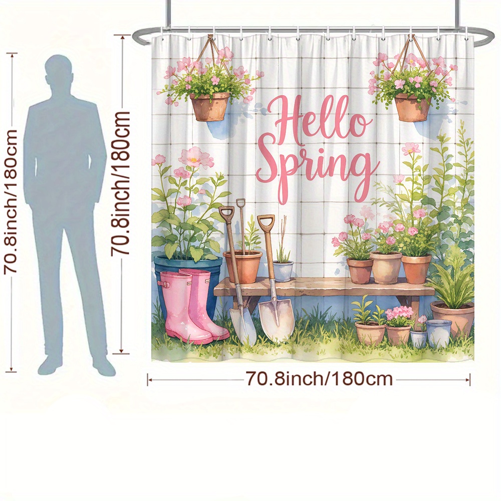 Watercolor Hello Spring Garden - огляд і ціна Gardening Tools Pink